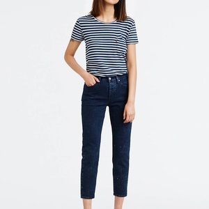 Levi’s Premium Wedgie Jeans Acid Dark Wash